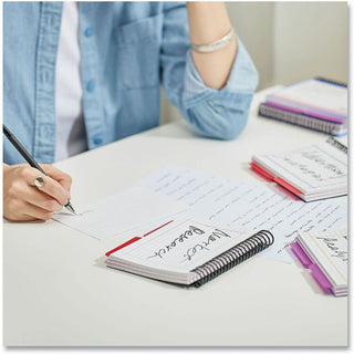 Spiral Bound Index Cards, Ruled, 4 x 6, White, 120/Pack