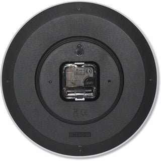 Whisper Quiet Clock, 12" Overall Diameter, White Case, 1 AA (sold separately)