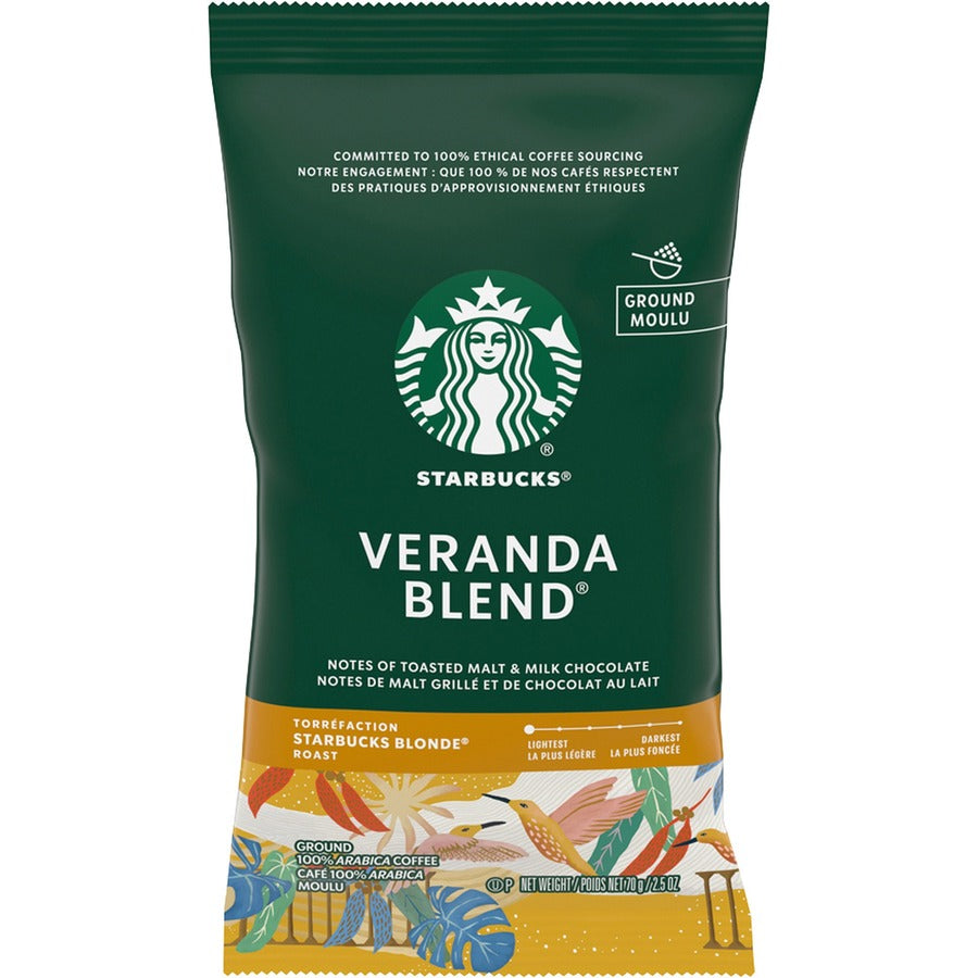 Starbucks Veranda Blend Coffee - Blonde - 2.5 oz - 18 / Box