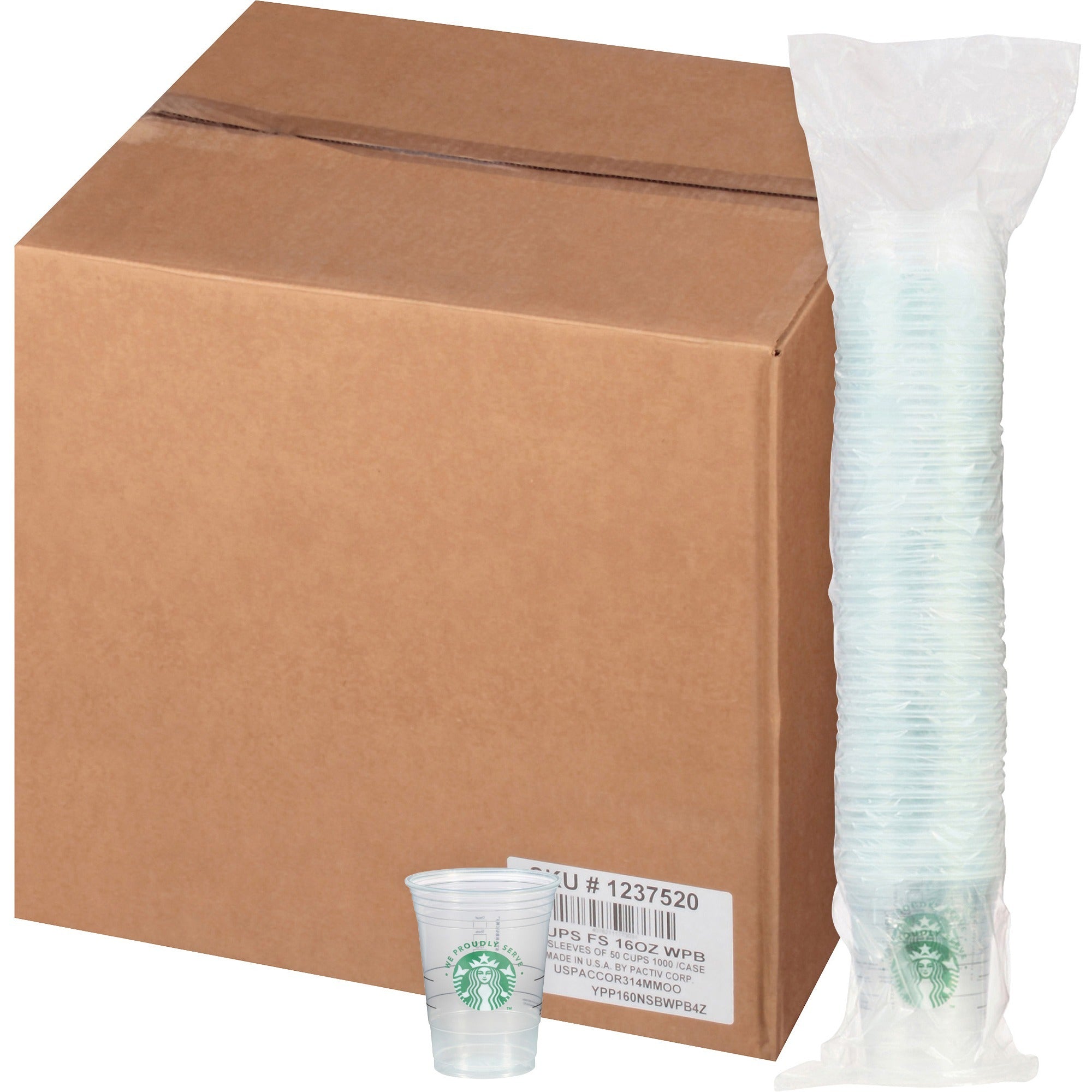 we-proudly-serve-16-oz-cold-cups-1000-carton-clear-green-polypropylene-cold-drink_sbk12420820 - 1