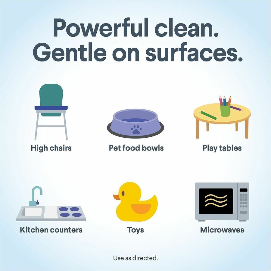 Clorox Free & Clear Compostable All Purpose Cleaning Wipes - 4.25" Length x 4.25" Width - 75.0 / Tub - 1 Each - Bleach-safe, Dye-free, Scent-free, Durable - White
