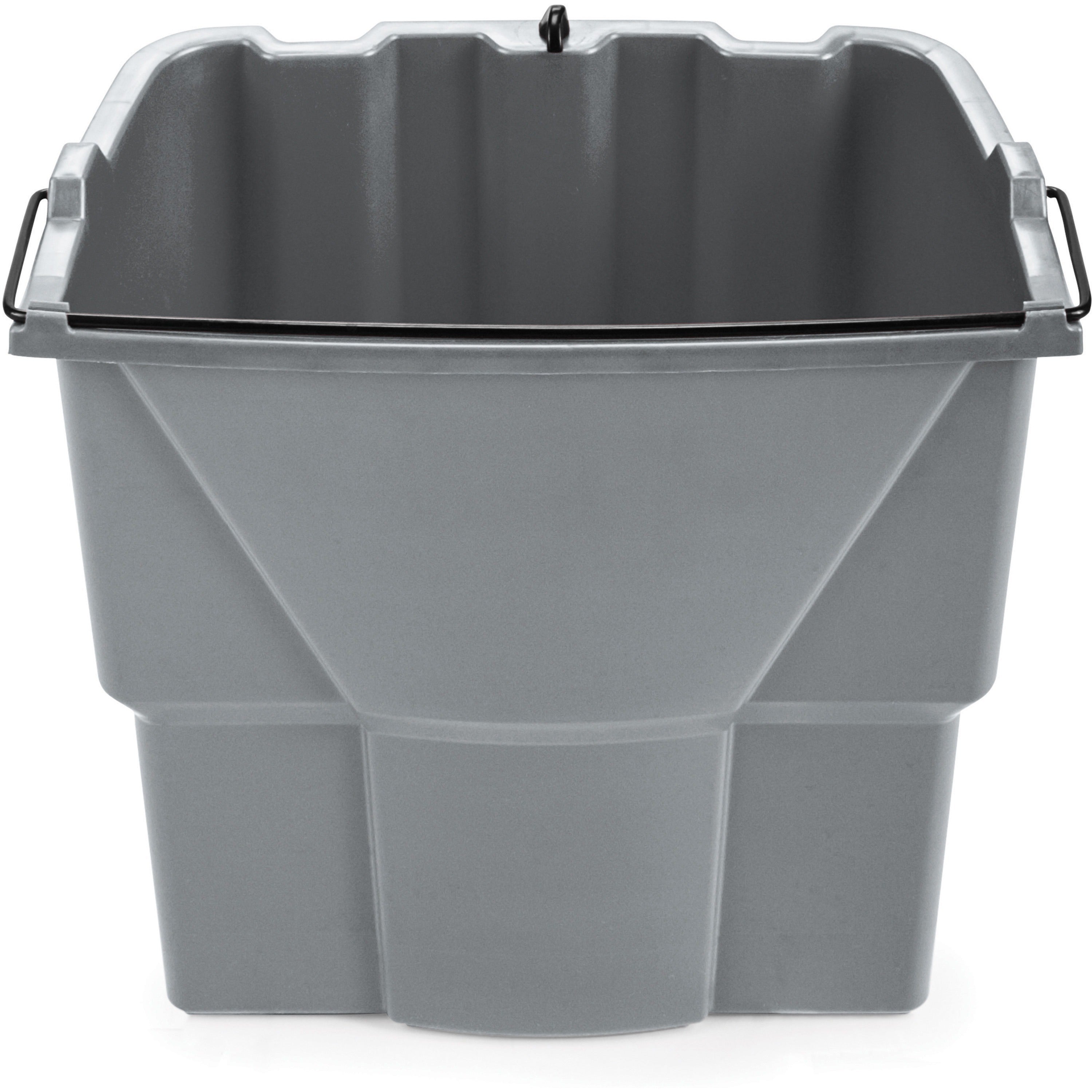 rubbermaid-commercial-wavebrake-18-qt-dirty-water-bucket-450-gal-14-x-98-plastic-gray-1-each_rcp2064905 - 3