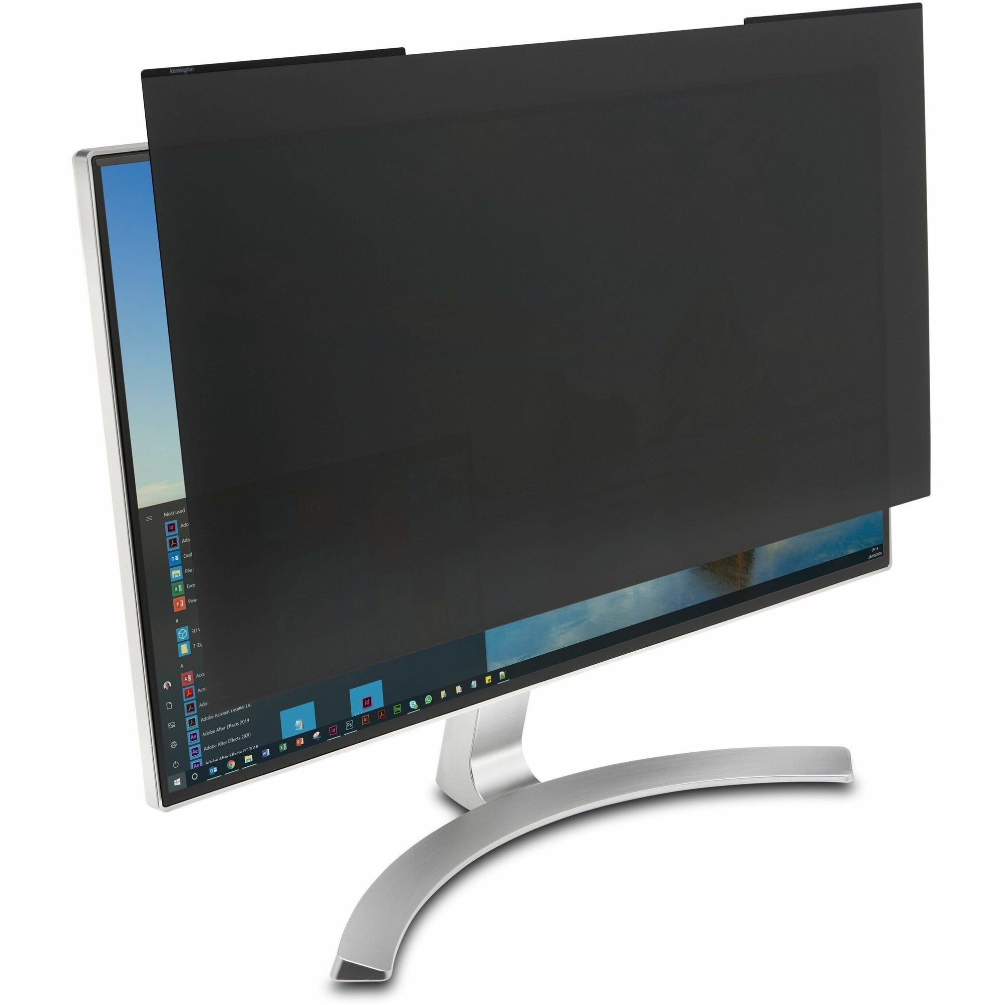 Magnetic Monitor Privacy Screen for 24" Widescreen Flat Panel Monitors, 16:10 Aspect Ratio