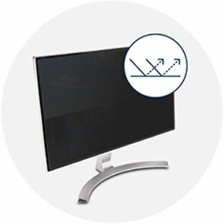 Magnetic Monitor Privacy Screen for 23.8" Widescreen Flat Panel Monitors, 16:9 Aspect Ratio