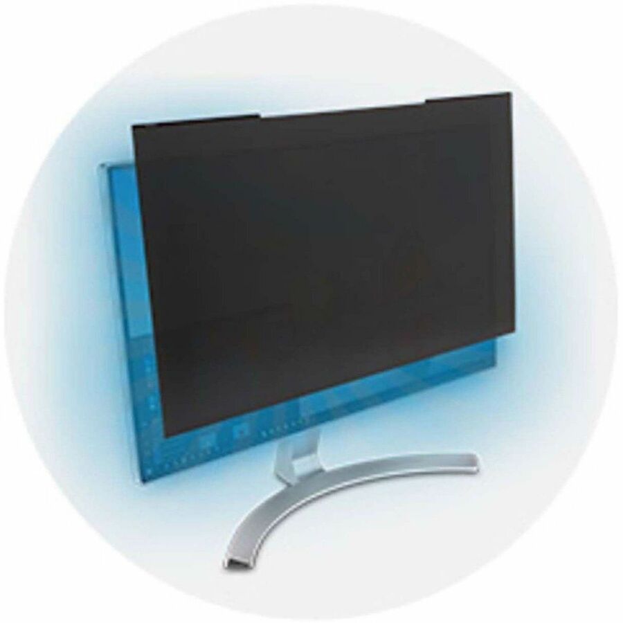 Magnetic Monitor Privacy Screen for 23.8" Widescreen Flat Panel Monitors, 16:9 Aspect Ratio