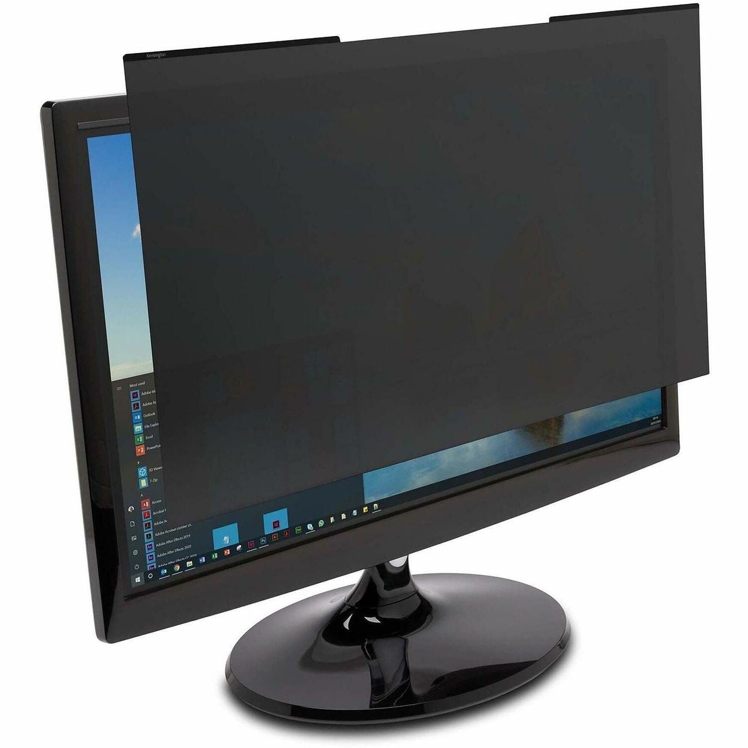 Magnetic Monitor Privacy Screen for 23.8" Widescreen Flat Panel Monitors, 16:9 Aspect Ratio