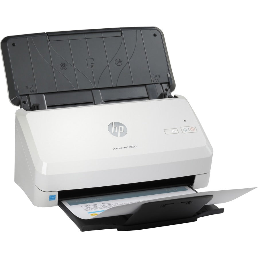 ScanJet Pro 2000 s2 Sheet-Feed Scanner, 600 dpi Optical Resolution, 50-Sheet Duplex Auto Document Feeder
