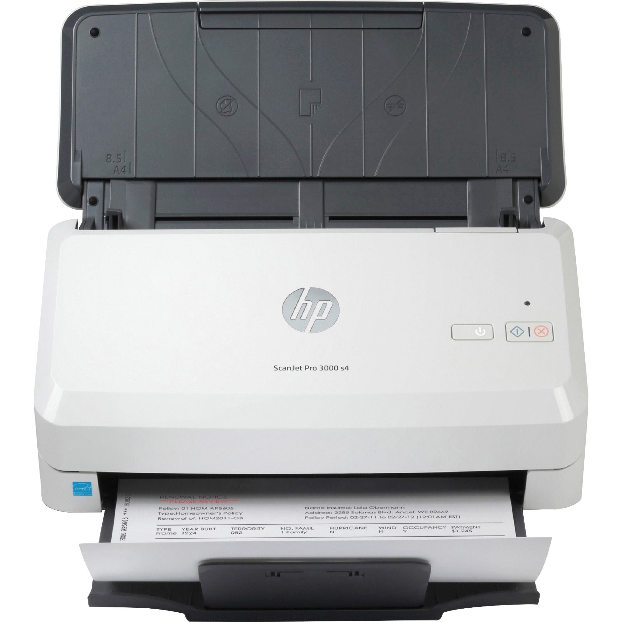 ScanJet Pro 3000 s4 Sheet-Feed Scanner, 600 dpi Optical Resolution, 50-Sheet Duplex Auto Document Feeder