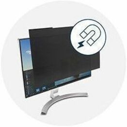 Magnetic Monitor Privacy Screen for 21.5" Widescreen Flat Panel Monitors, 16:9 Aspect Ratio