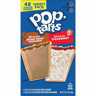 Pop Tarts Variety Pack - Assorted - 2.69 lb - 48 / Box