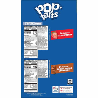 Pop Tarts Variety Pack - Assorted - 2.69 lb - 48 / Box