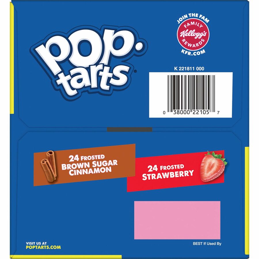 Pop Tarts Variety Pack - Assorted - 2.69 lb - 48 / Box