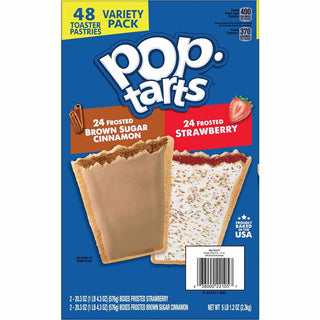 Pop Tarts Variety Pack - Assorted - 2.69 lb - 48 / Box