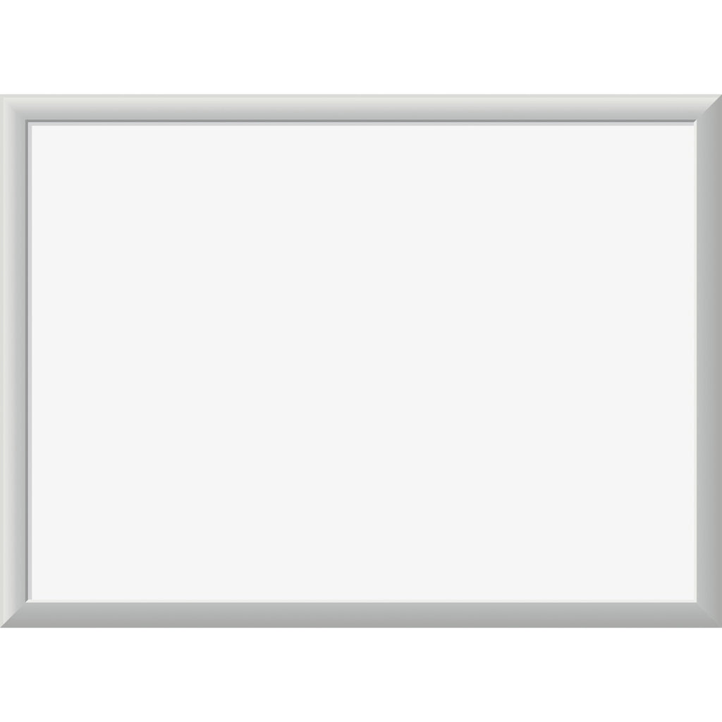 Magnetic Dry Erase Board with Aluminum Frame, 23 x 17, White Surface, Silver Frame