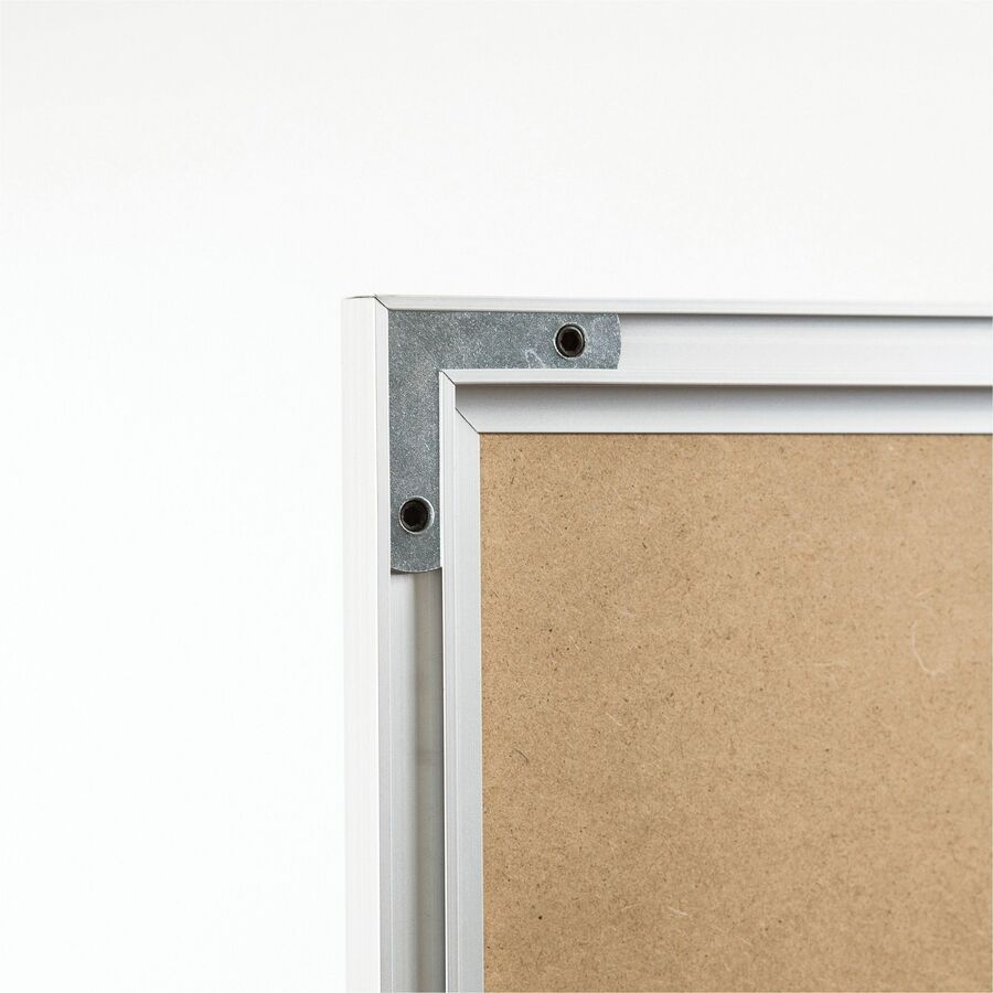 Magnetic Dry Erase Board with Aluminum Frame, 47 x 35, White Surface, Silver Frame