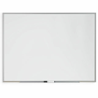 Magnetic Dry Erase Board with Aluminum Frame, 47 x 35, White Surface, Silver Frame