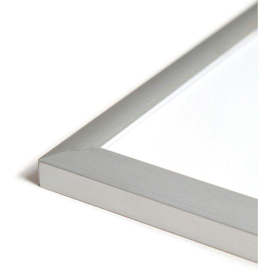Magnetic Dry Erase Board with Aluminum Frame, 47 x 35, White Surface, Silver Frame