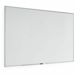 Magnetic Dry Erase Board with Aluminum Frame, 70 x 47, White Surface, Silver Frame