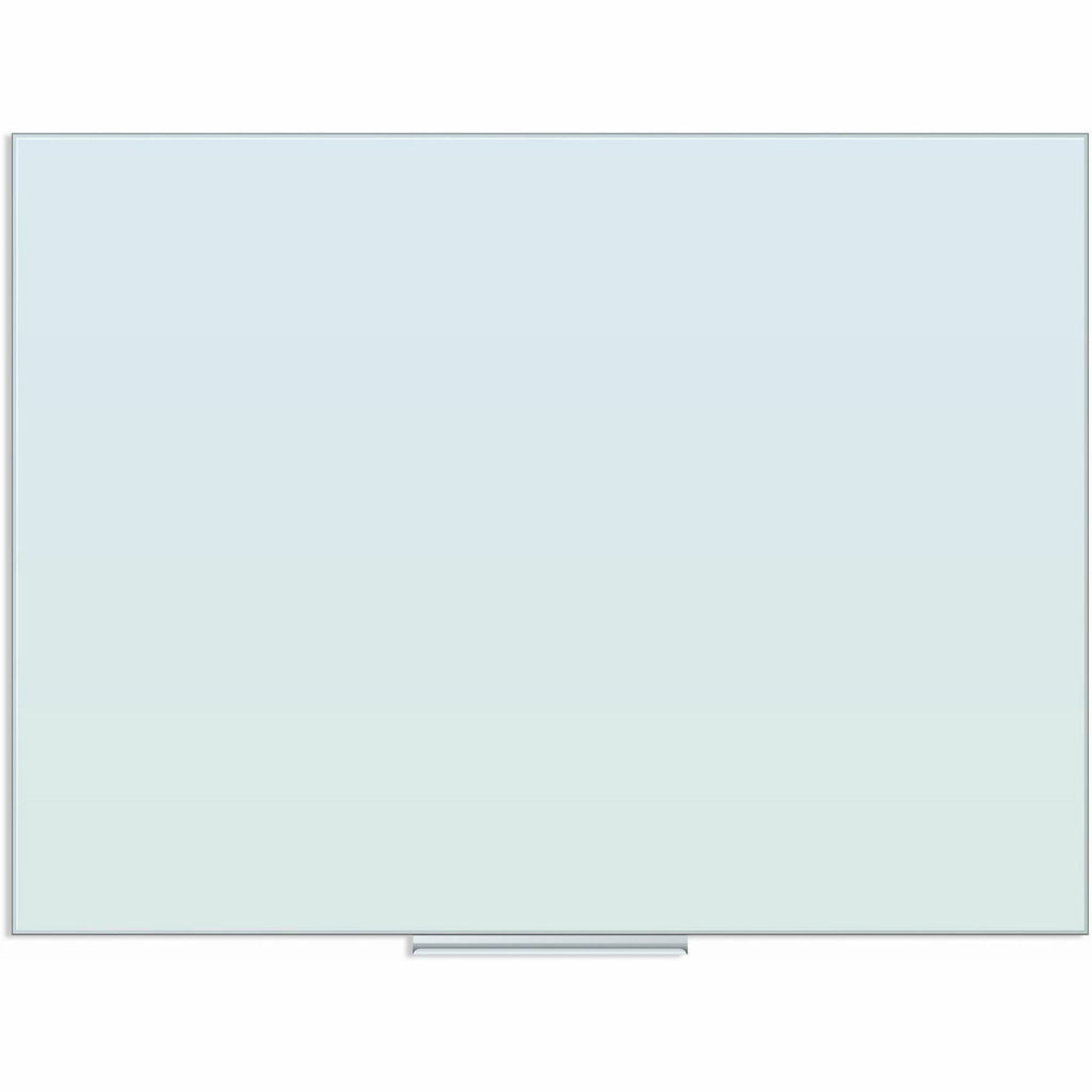 u-brands-floating-glass-dry-erase-board-35-29-ft-width-x-47-39-ft-height-frosted-white-tempered-glass-surface-rectangle-horizontal-vertical-1-each_ubr2778u0001 - 1