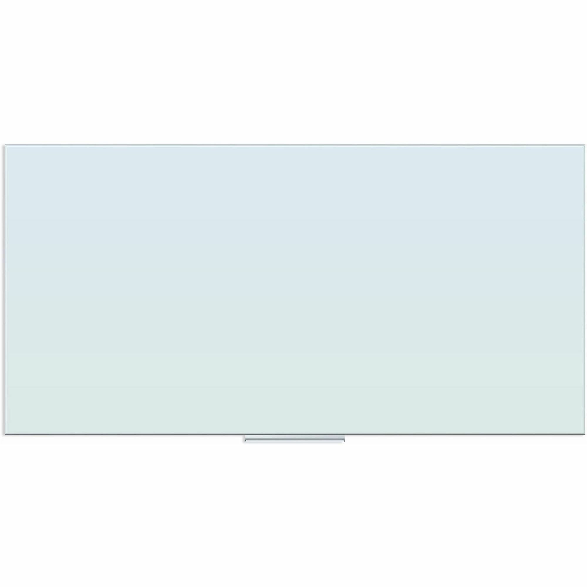 u-brands-floating-glass-dry-erase-board-35-29-ft-width-x-70-58-ft-height-frosted-white-tempered-glass-surface-rectangle-horizontal-vertical-1-each_ubr2779u0001 - 1