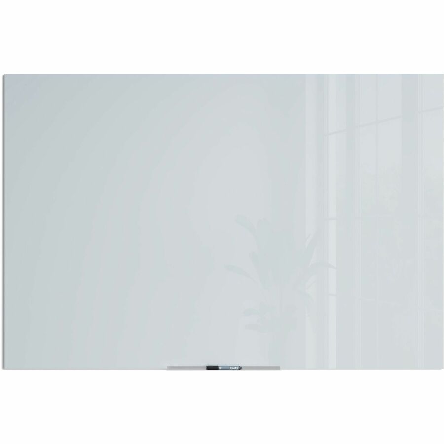 u-brands-floating-glass-dry-erase-board-47-39-ft-width-x-70-58-ft-height-frosted-white-tempered-glass-surface-rectangle-horizontal-vertical-1-each_ubr2780u0001 - 5