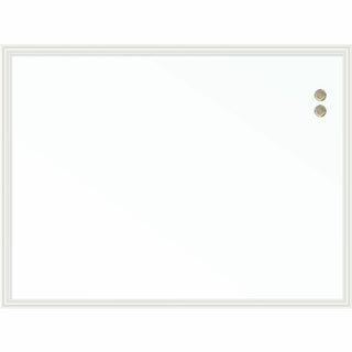 u-brands-magnetic-dry-erase-board-30-25-ft-width-x-40-33-ft-height-white-painted-steel-surface-white-wood-frame-rectangle-horizontal-vertical-1-each_ubr2915u0001 - 2