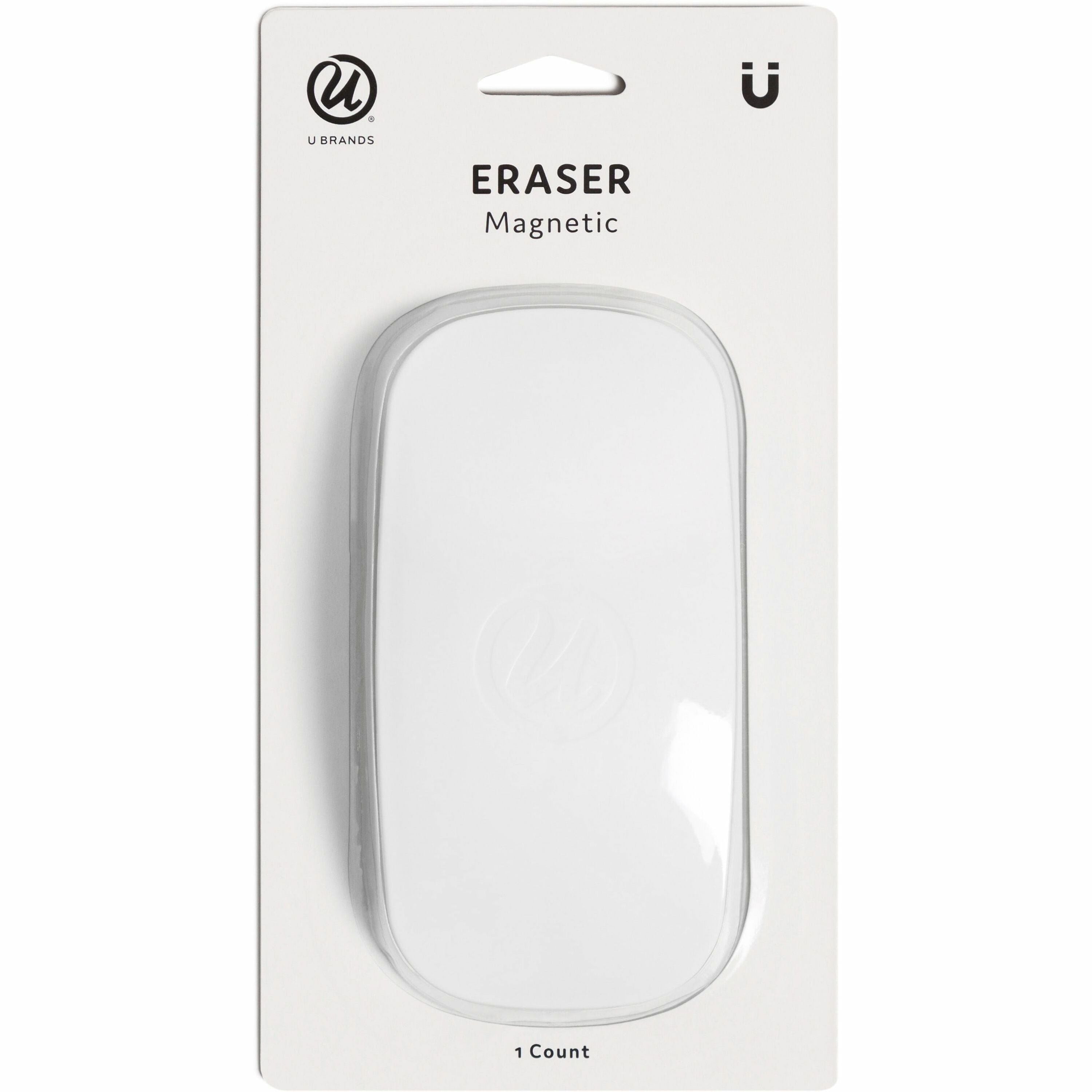 Classic Magnetic Dry Erase Board Eraser, 6.99" x 3.78" x 0.98