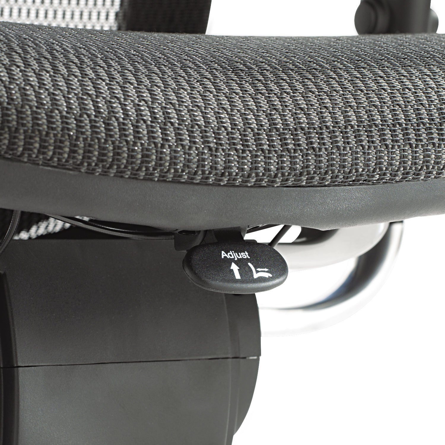 Alera EQ Series Ergonomic Multifunction Mid-Back Mesh Chair, Supports Up to 250 lb, Black - 