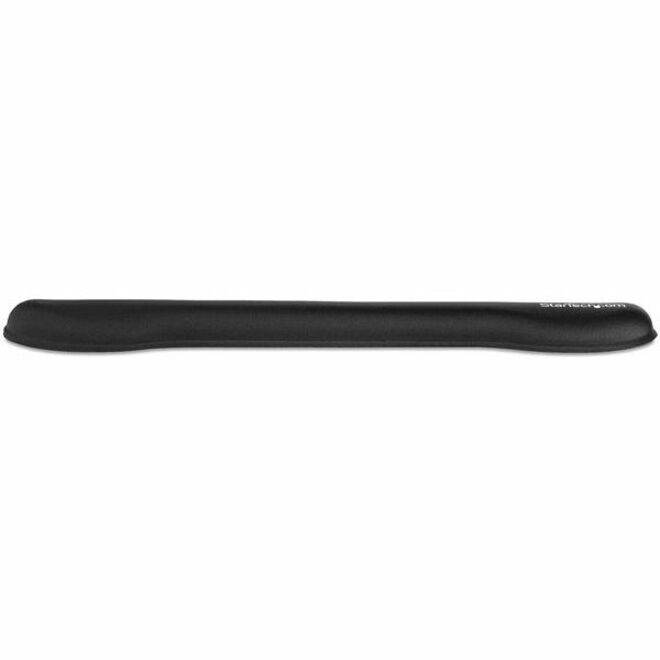 StarTech.com Foam Keyboard Wrist Rest - Ergonomic Wrist Support - Padded Keyboard Desk Cushion for Typing - Black Computer Hand & Arm Rest - This foam keyboard wrist rest for standard computer keyboards (18.3in long) offers non-slip ergonomic wrist s