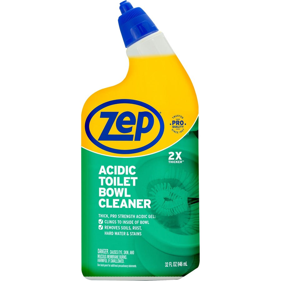 zep-acidic-toilet-bowl-cleaner-32-fl-oz-1-quart-wintergreen-scent-12-carton-white_zpezuatbc32ct - 2