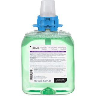 provon-fmx-12-foaming-hair-body-wash-cucumber-melon-scent-423-fl-oz-1250-ml-kill-germs-hair-body-green-moisturizing-rich-lather-4-carton_goj518704 - 4