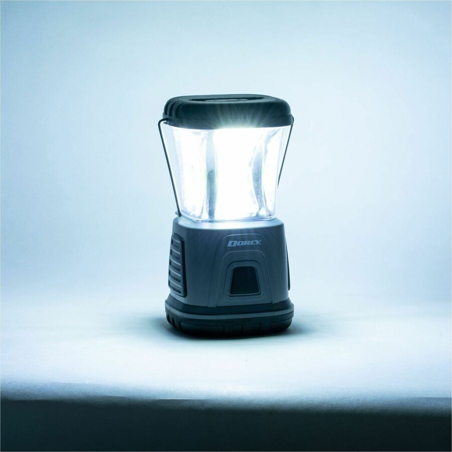 Dorcy 2000 Lumen 4D Multi-function Lantern - 2000 lm Lumen - 4 x D - Battery - Impact Resistant, Weather Resistant, Water Resistant - Gray, Silver - 5