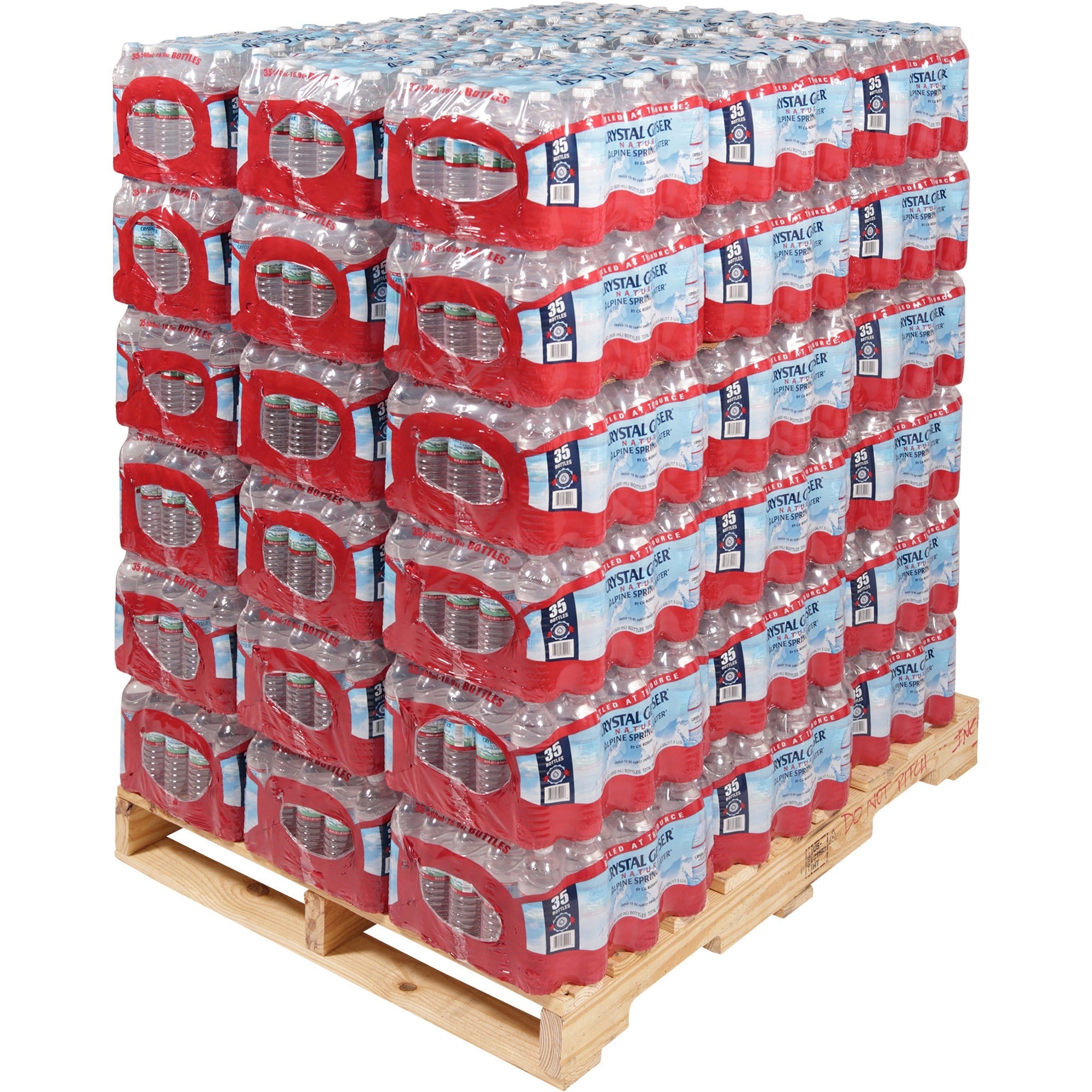 Crystal Geyser Alpine Spring Bottled Water - 16.90 fl oz - Clear - 