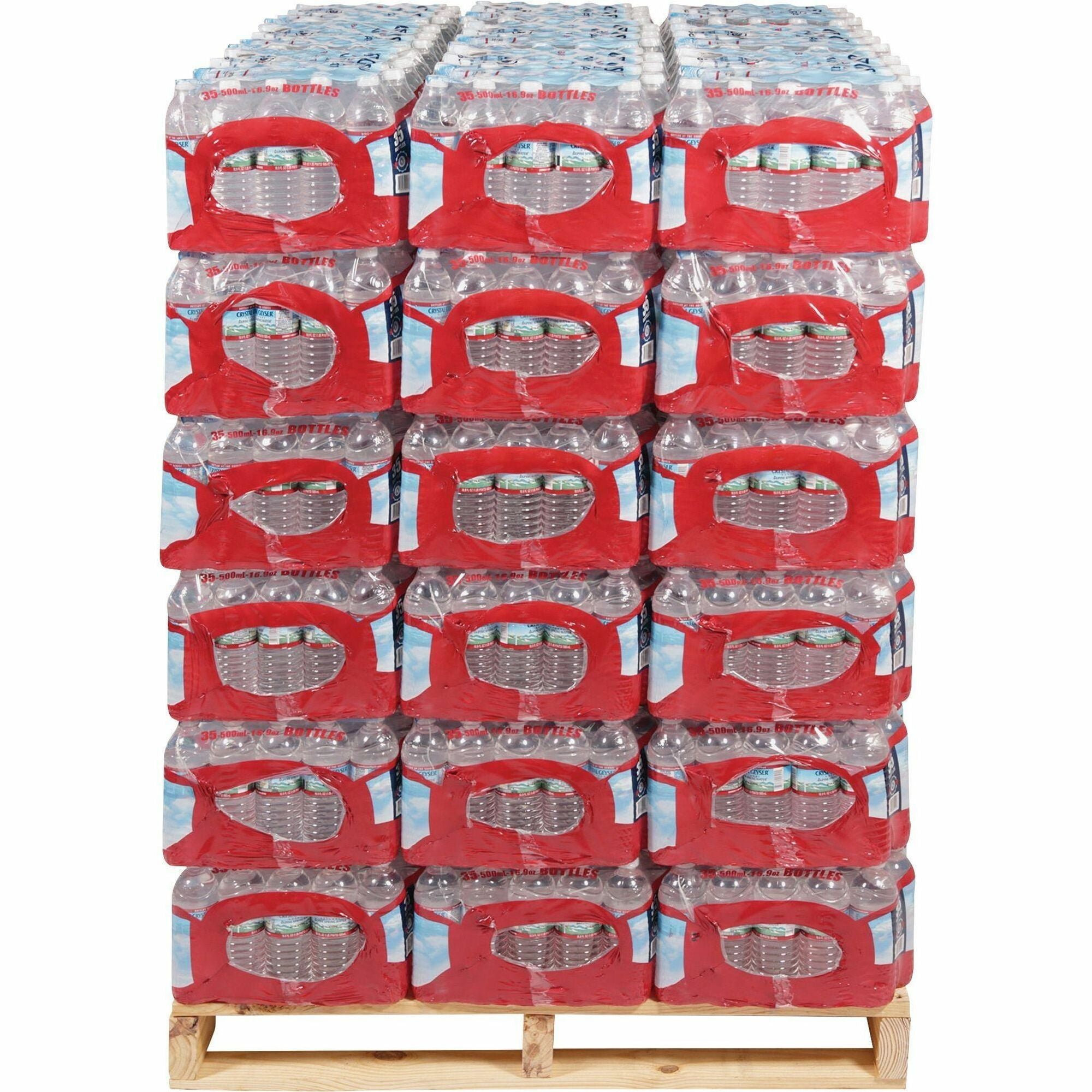 Crystal Geyser Alpine Spring Bottled Water - 16.90 fl oz - Clear - 