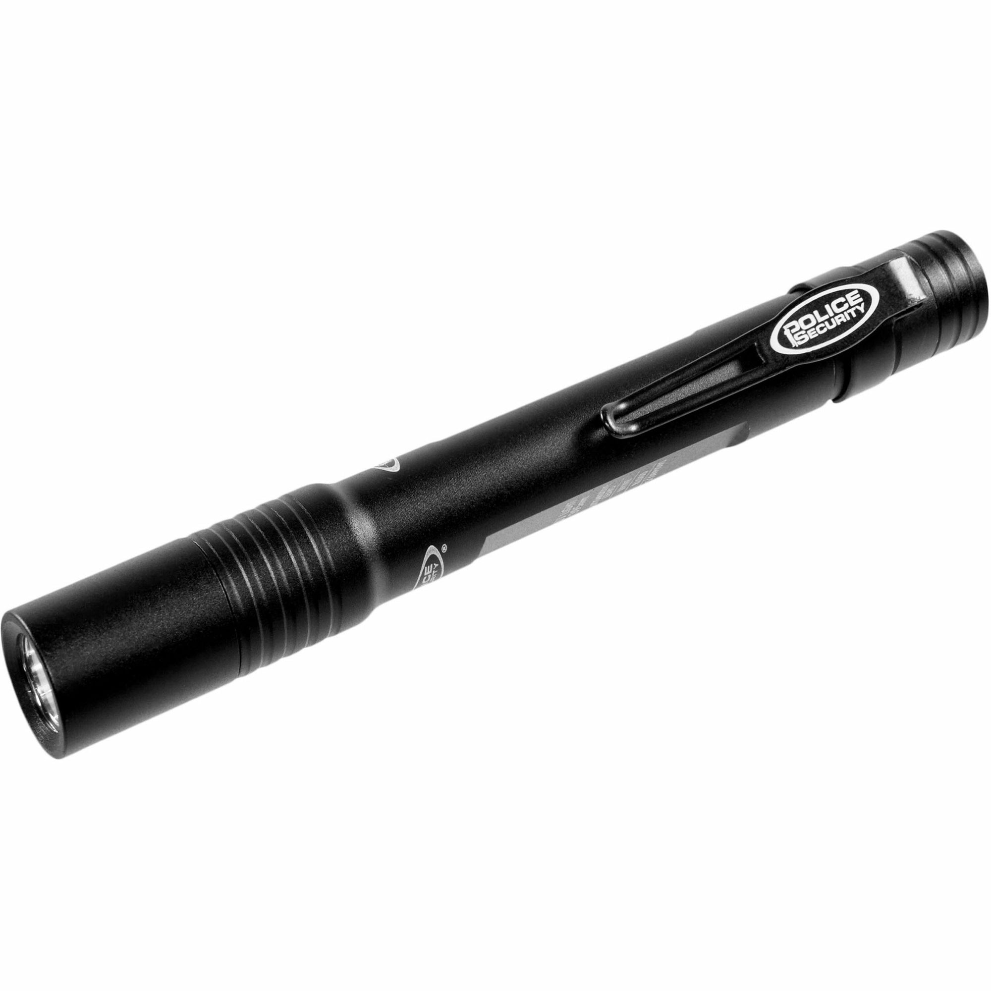 Police Security Ultraviolet Inspection Light - LED - 2 x AAA - Battery - Aluminum - Black