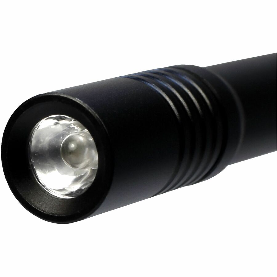 Police Security Ultraviolet Inspection Light - LED - 2 x AAA - Battery - Aluminum - Black - 3