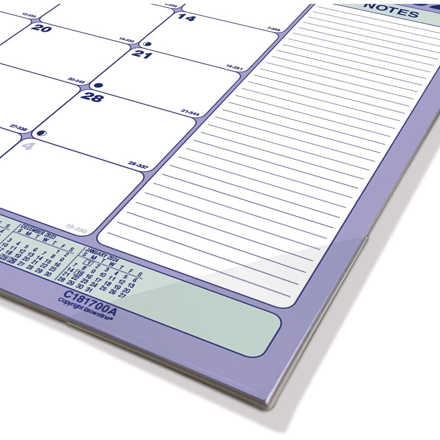 brownline-magnetic-calendar-monthly-12-month-january-2024-december-2024-1-month-single-page-layout-twin-wire-desk-pad-multi-chipboard-paper-109-height-x-178-width-reinforced-sturdy-ruled-daily-block-reference-calendar-n_redc181700a - 6