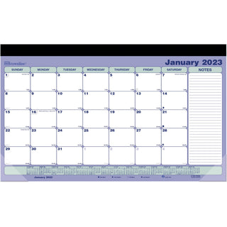 brownline-magnetic-calendar-monthly-12-month-january-2024-december-2024-1-month-single-page-layout-twin-wire-desk-pad-multi-chipboard-paper-109-height-x-178-width-reinforced-sturdy-ruled-daily-block-reference-calendar-n_redc181700a - 1