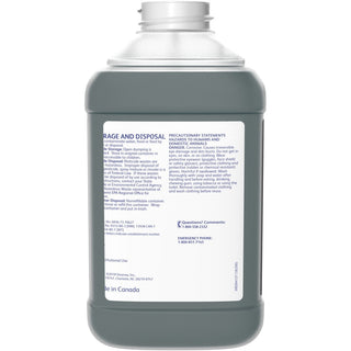 Diversey Non-acid Restroom Disinfectant - 84.5 fl oz (2.6 quart) - Floral Scent - 2 / Carton - Disinfectant, Deodorize - Blue