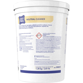 Neutral Cleaner, 0.5 oz Packet, 90/Tub, 2 Tubs/Carton