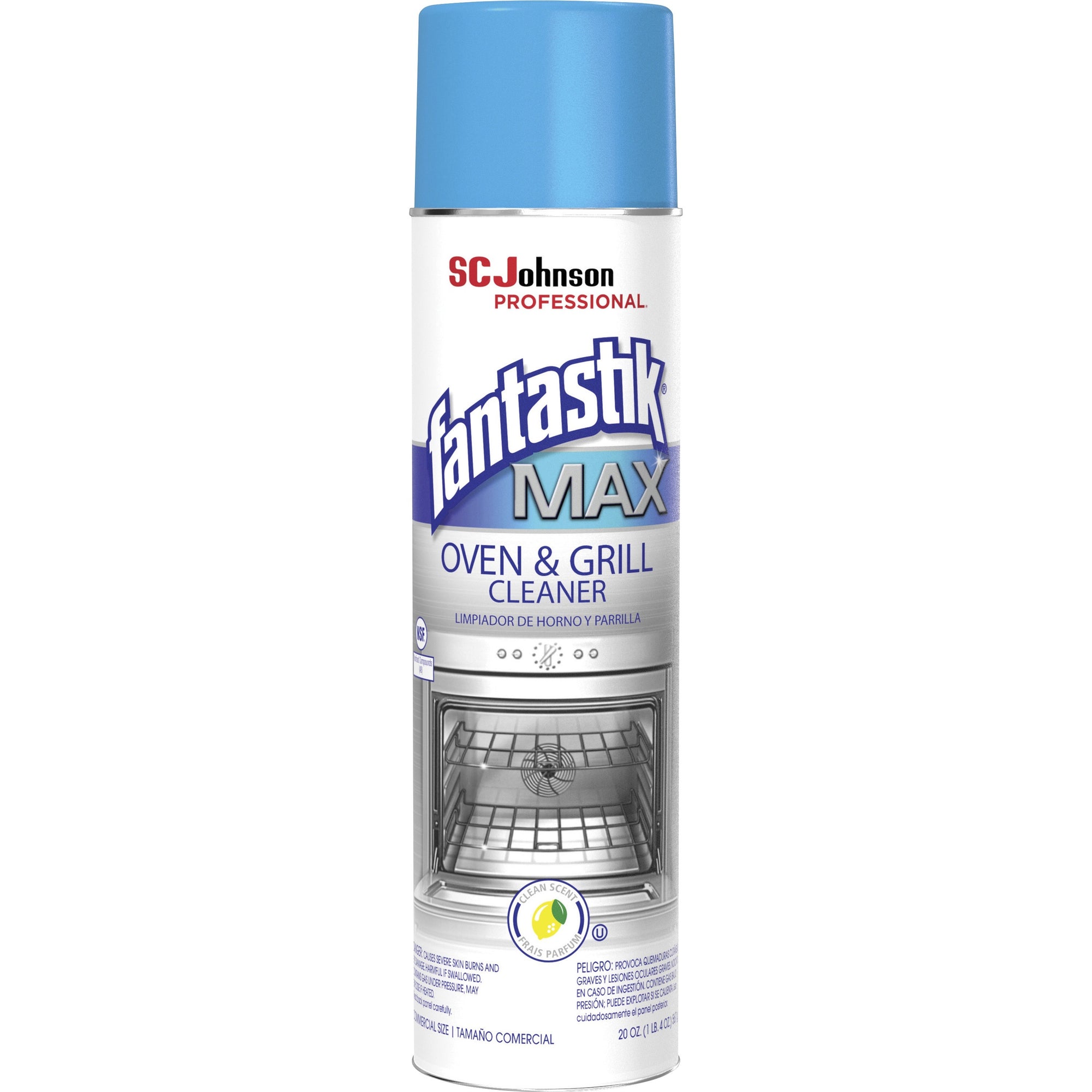 fantastik Oven/Grill Cleaner - Ready-To-Use - 20 fl oz (0.6 quart) - Pleasant Scent - 1 Each - Heavy Duty, Non-corrosive, Kosher - Clear