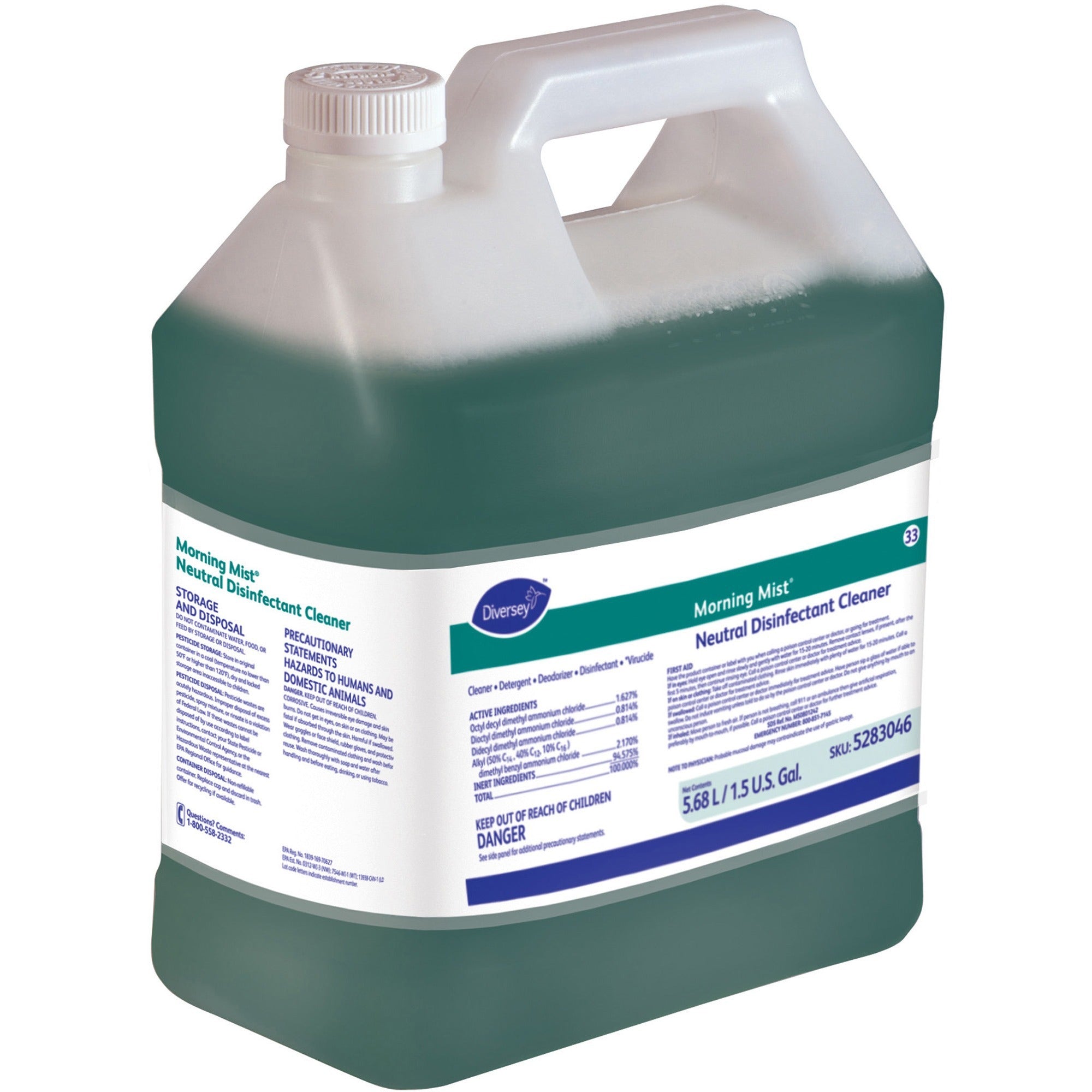 diversey-quaternary-disinfectant-cleaner-ready-to-use-192-fl-oz-6-quart-fresh-scent-2-carton-deodorize-blue_dvo5283046 - 1