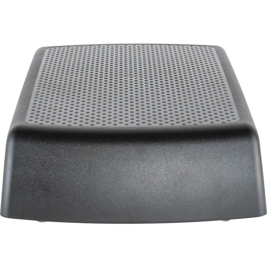 Ergo Riser Monitor Stand, 16" x 9" x 2.75", Black, Supports 30 lbs