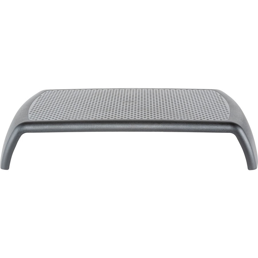 Ergo Riser Monitor Stand, 16" x 9" x 2.75", Black, Supports 30 lbs