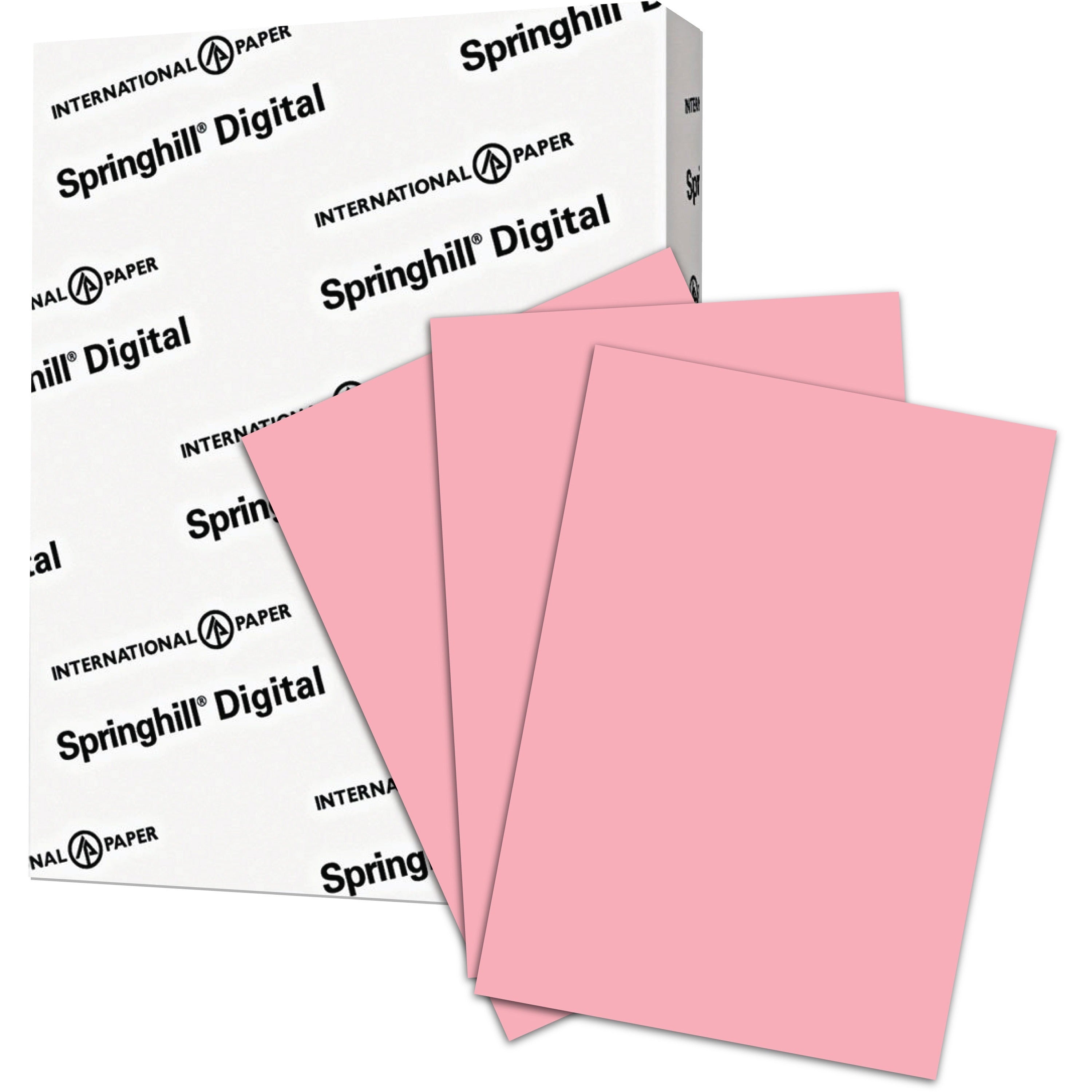 Springhill Vellum Bristol Cover Paper - Letter - 8 1/2" x 11" - 67 lb Basis Weight - Vellum - 250 / Pack - 