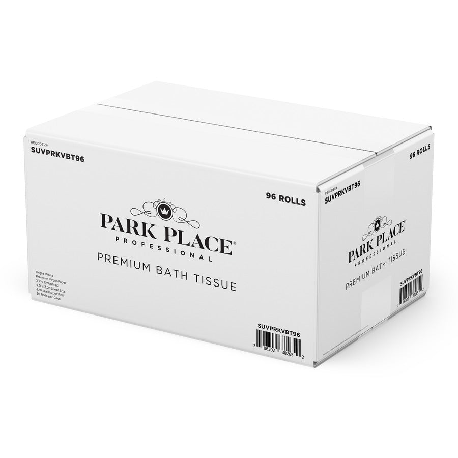 park-place-double-ply-premium-bath-tissue-rolls-2-ply-420-sheets-roll-white-for-bathroom-96-carton_suvprkvbt96 - 6