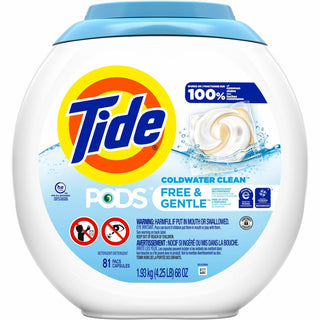Pods, Unscented, 81 Pods/Tub, 4 Tubs Carton