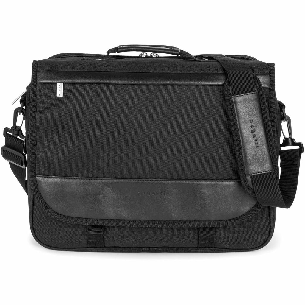 bugatti-the-associate-carrying-case-briefcase-for-156-notebook-black-polyester-body-12-height-x-15-width-x-5-depth-1-each_bugexb531black - 1