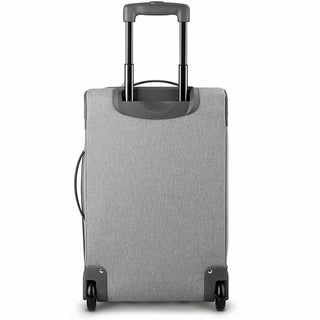 Solo Re:treat Travel/Luggage Case (Carry On) Luggage, Travel Essential - Gray - Handle - 22" Height x 14" Width x 7" Depth - 1 Each