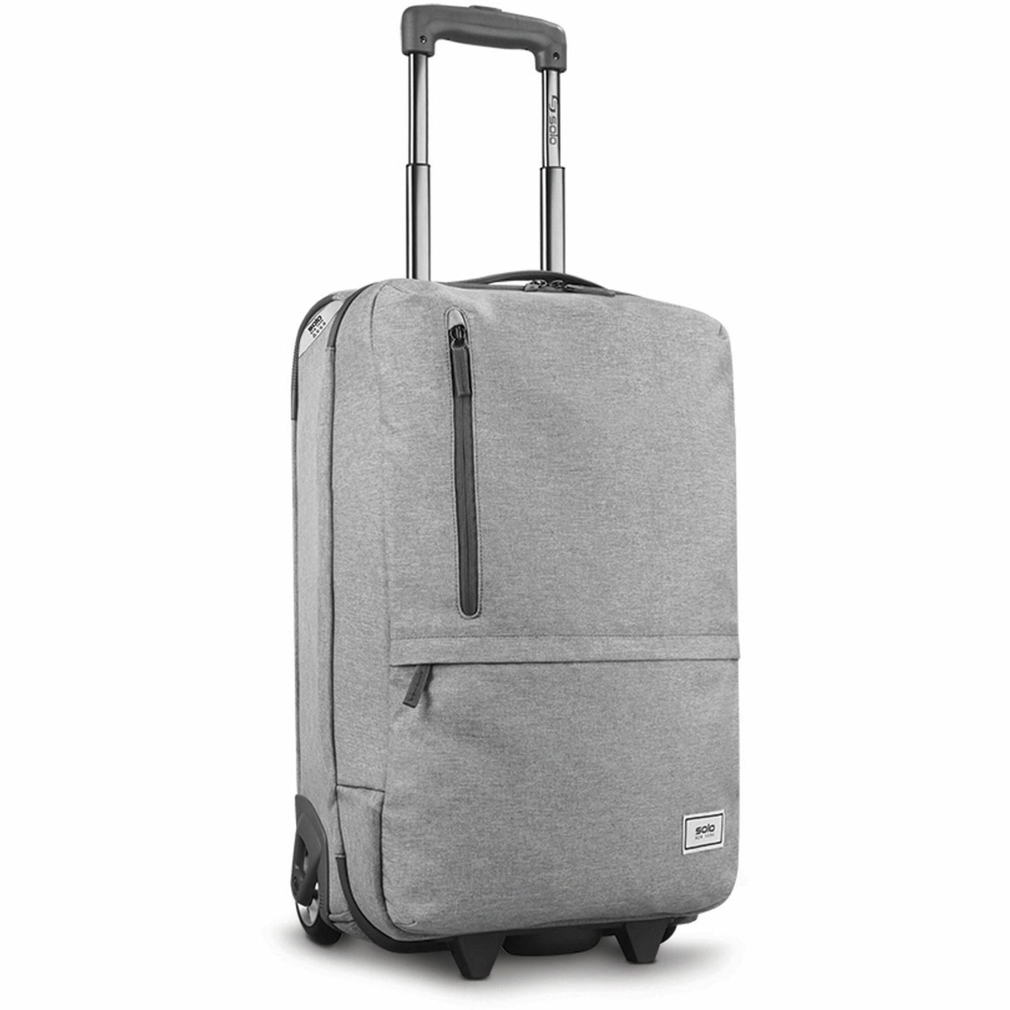 solo-retreat-travel-luggage-case-carry-on-luggage-travel-essential-gray-handle-22-height-x-14-width-x-7-depth-1-each_uslubn91410 - 1